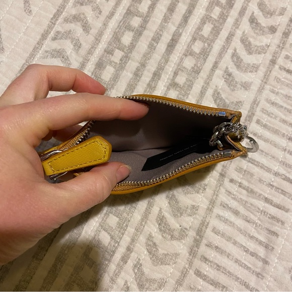 Marc Jacobs Zipper Wallet Key Pouch with Keychain - Picture 3 of 5